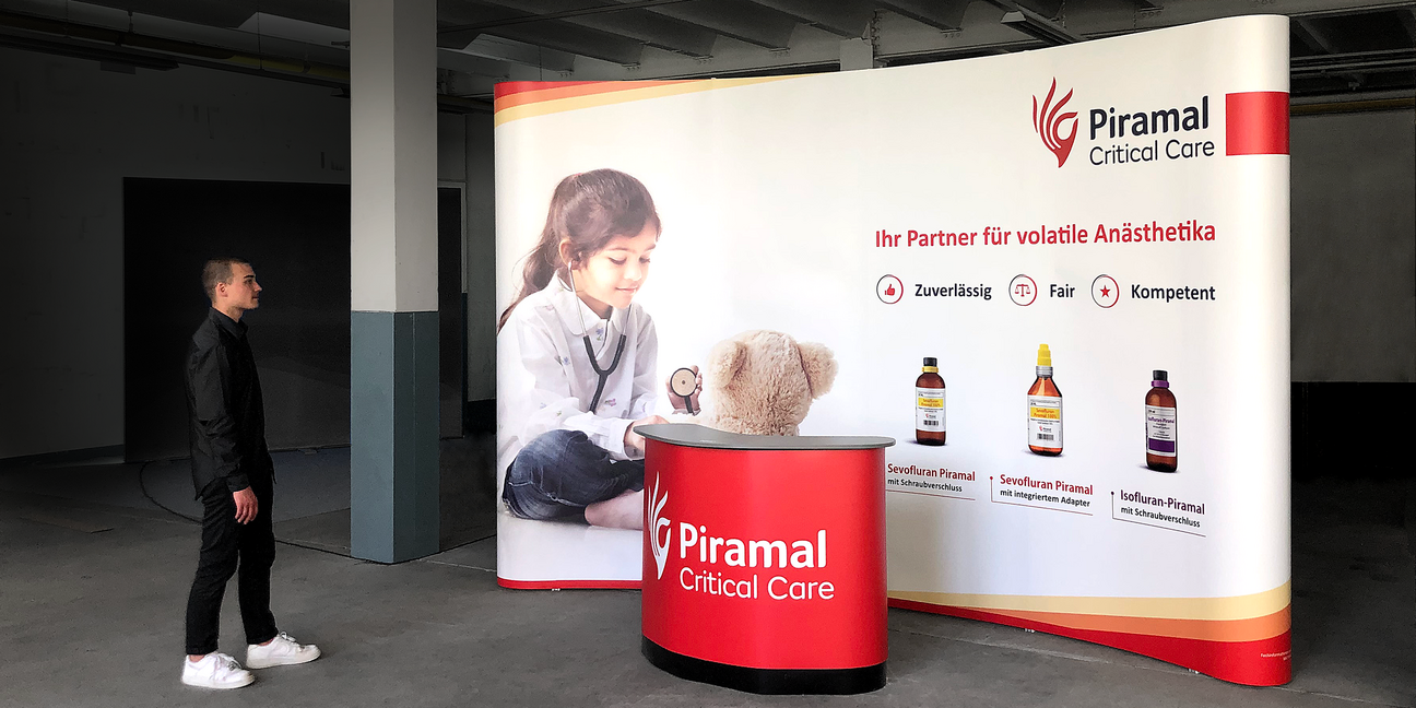 Faltbare Messewände unserer Kunden Faltbare Messewände unserer Kunden